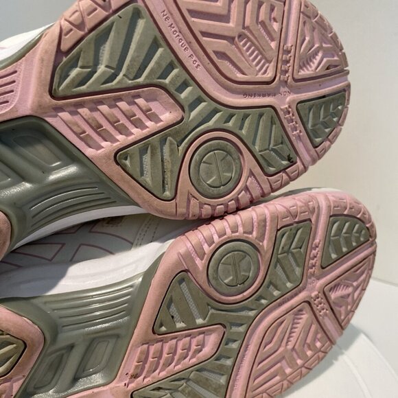 Asics Gel Dedicate Women's White Running Cross Training Sneakers Size 7.5, E557Y - Picture 11 of 13